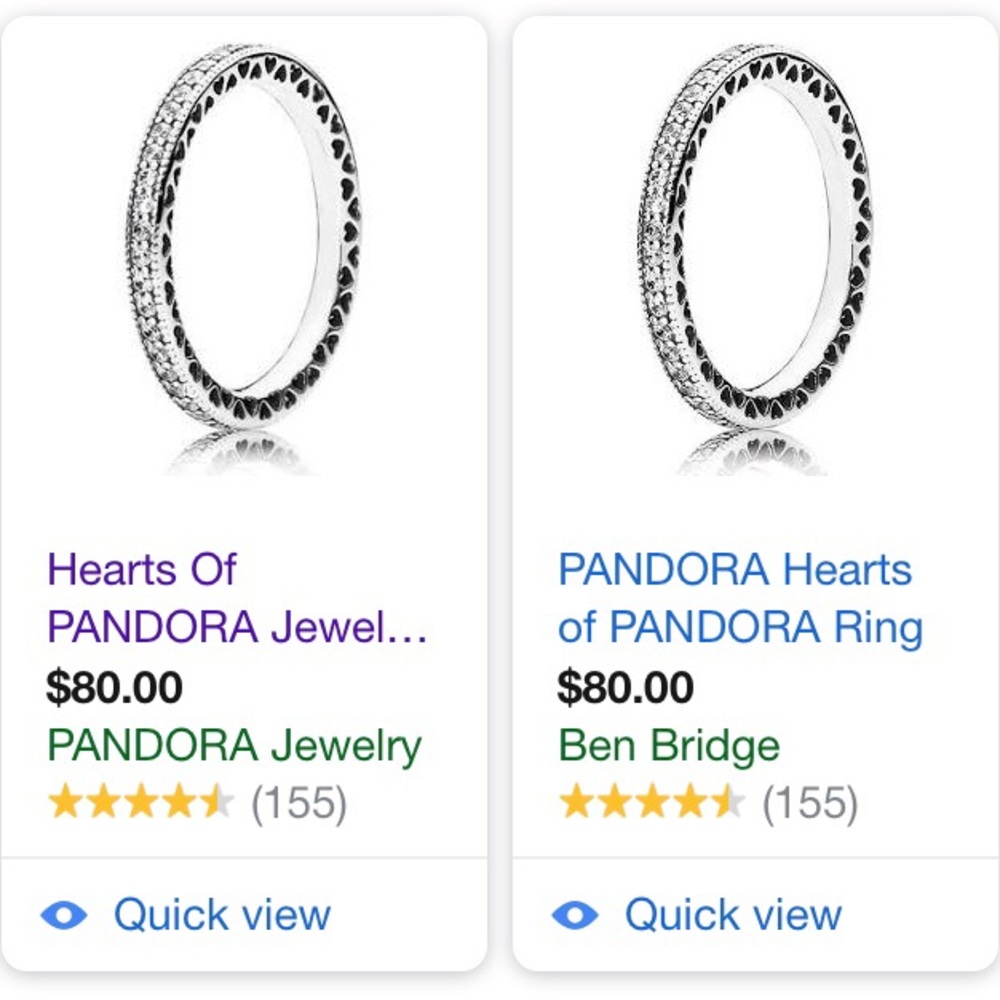 Hearts of PANDORA Ring - Picture 4 of 6